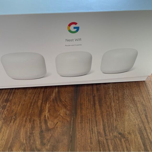 Google White Network Router with Network Cable - Picture 7 of 13